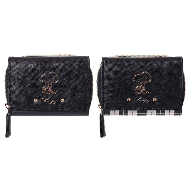 L22052】クロミ合皮プレート付口金ミニ財布 | AXCIS