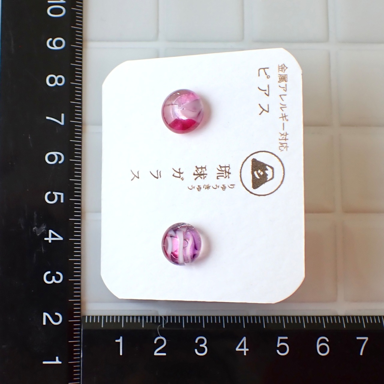 ピアス / 琉球ガラス