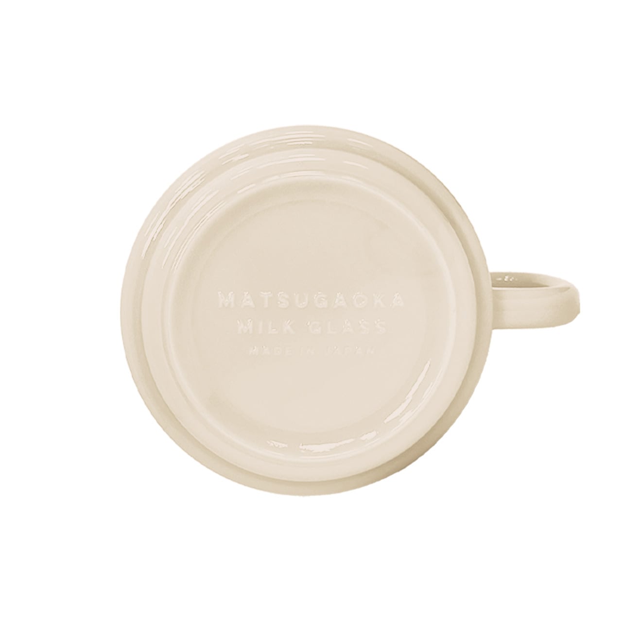 MILK GLASS モカ マグカップ | 松ヶ岡ガラス｜クリスタルガラス