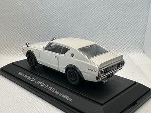 【エブロ】 1/43  日産 スカイライン GT-R KPGC110 1971 (白) 買取品