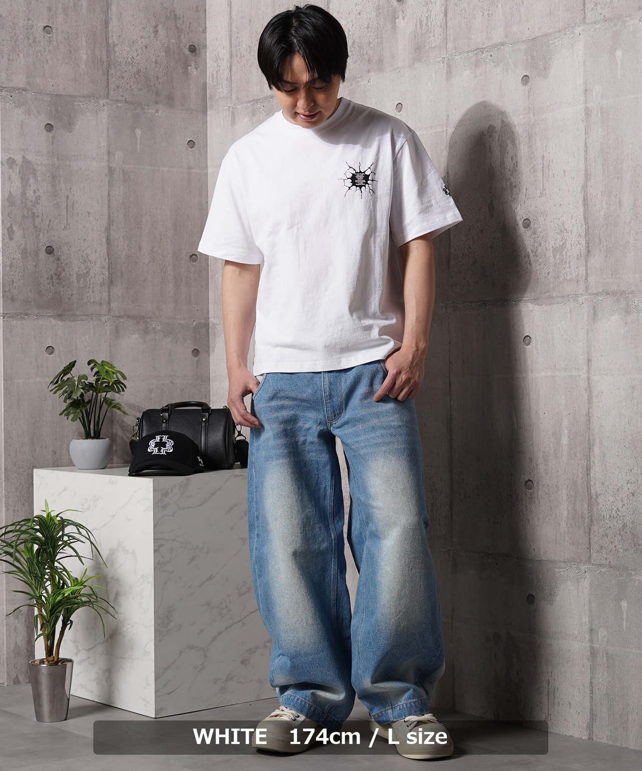 ◆Bullet hole Tee◆lf-26102