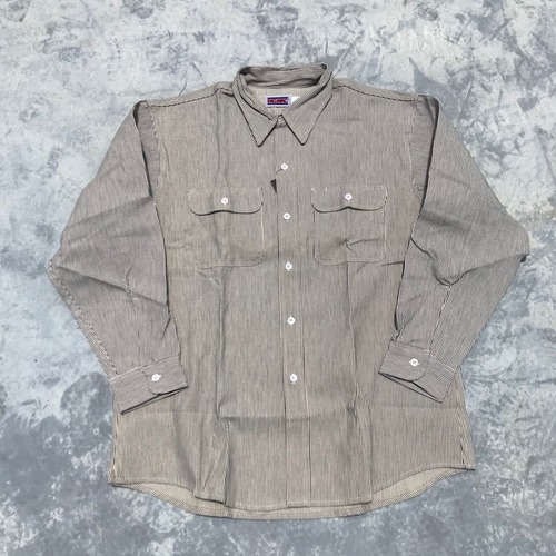 80's BIG MAC ビッグマック ヒッコリー ワークシャツ NOS デッドストック USA製 XL アメカジ 希少 ヴィンテージ