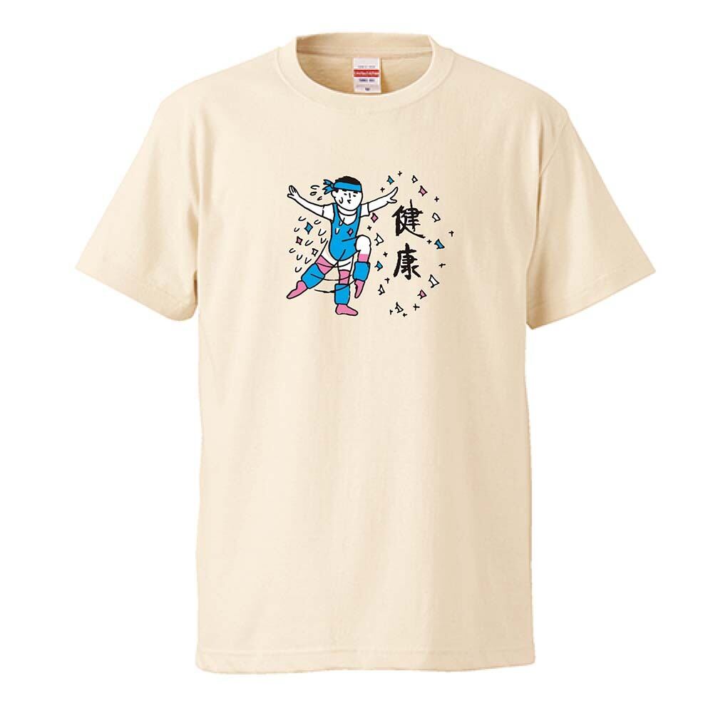 健康 / Tシャツ / OKAME /  -NATURAL/BANANA/PINK-