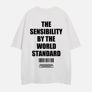WORLD STANDARD/クルーネックプリントTシャツ/WSHT-053
