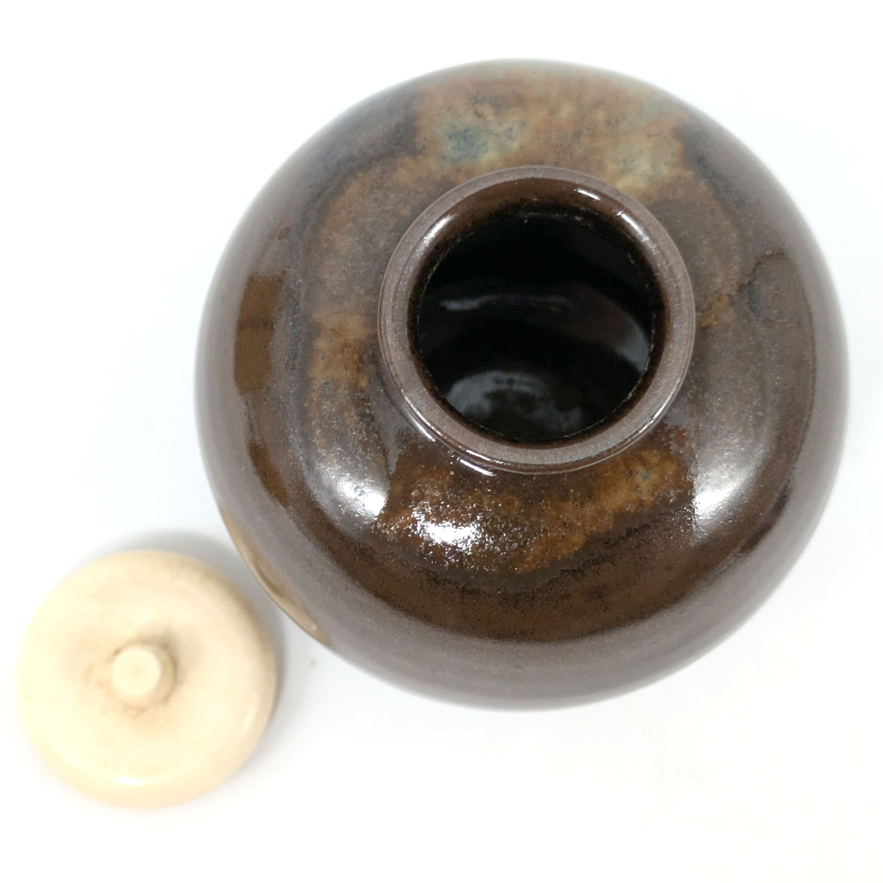 平安・喜山・文琳茶入・茶入れ・茶道具・No.240721-42・梱包サイズ60