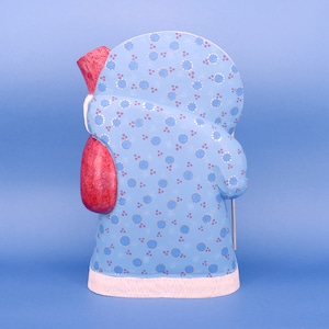 オルガ・ロバノワ作 ジェドマロース 木彫り人形