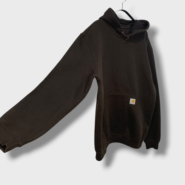 carhartt カーハート　スウェットパーカー　フーディ　ブラウン　L