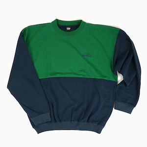 VOULUNTEER CIRCLE sweat (NAVY/GREEN) | VOU