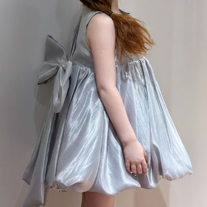 夏ビッグ蝶結びデザインワンピース