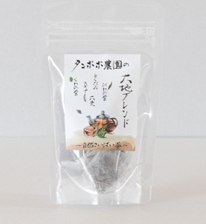 【無農薬・無肥料】タンポポ農園の大地ブレンド オーガニックハーブティ（大麦、スギナ、くわの葉、どくだみ、びわの葉）ティーパック3包