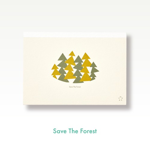 まある サステナブルパッド Save The Forest ／ B6