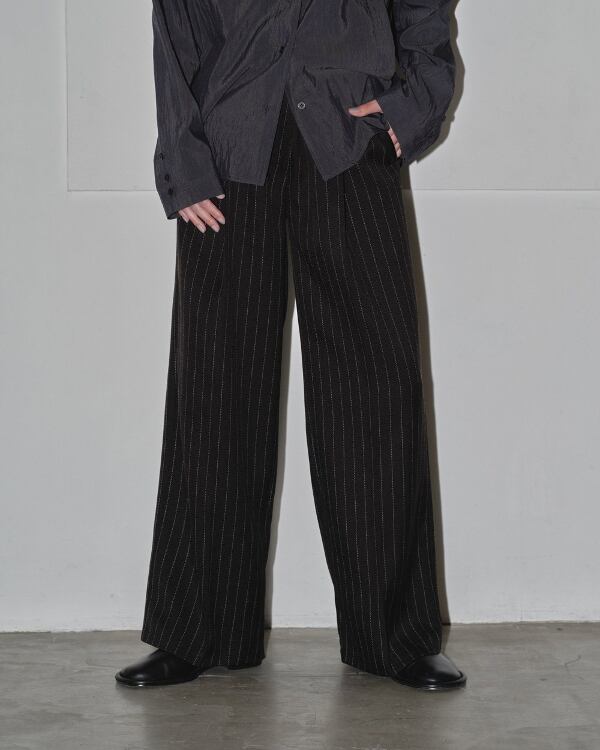 TODAYFUL トゥデイフル / Stripe Twill Trousers ストライプツイル