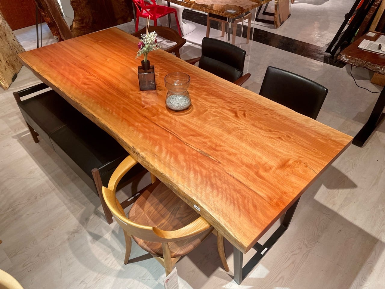 ボセ_2300×900-910×50_青山店_テーブル天板/一枚板 221662 | 千年家具