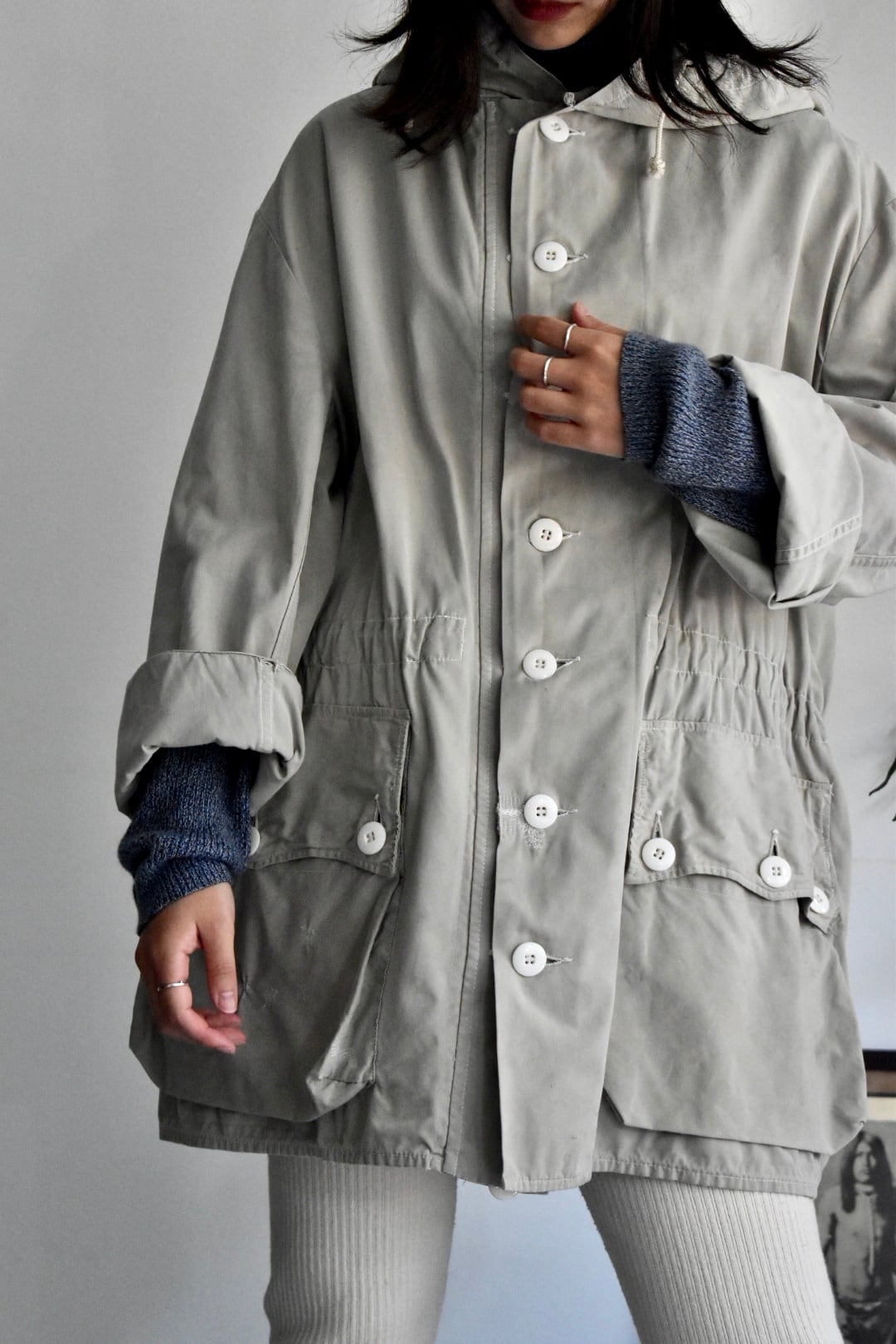 70's Swedish army ”M−62“snow parka size46“USED“ | KEY WEB STORE