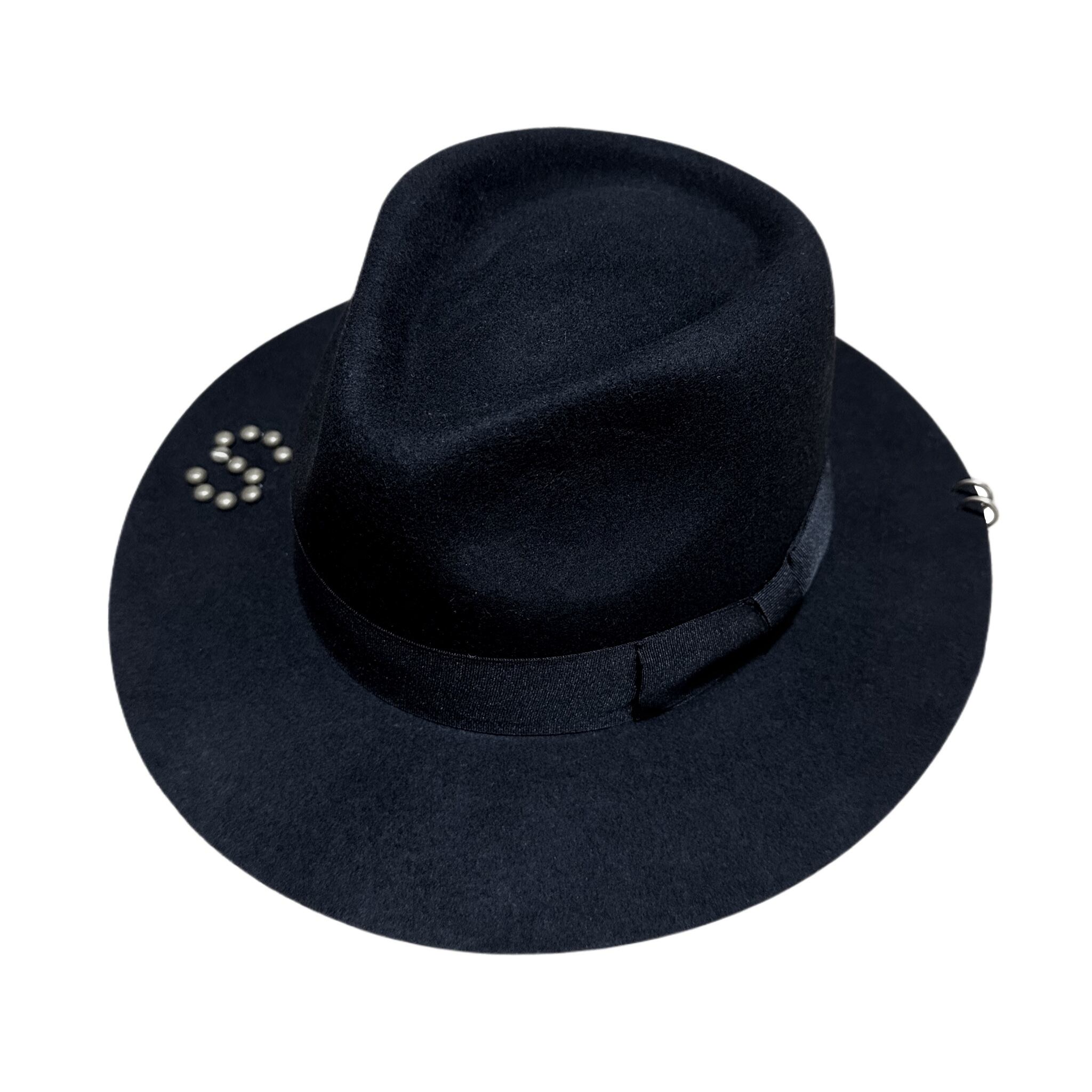 Gain tip design スタッズ ウールハット ルード S Studs Fedora Hat | Gain Tip Design