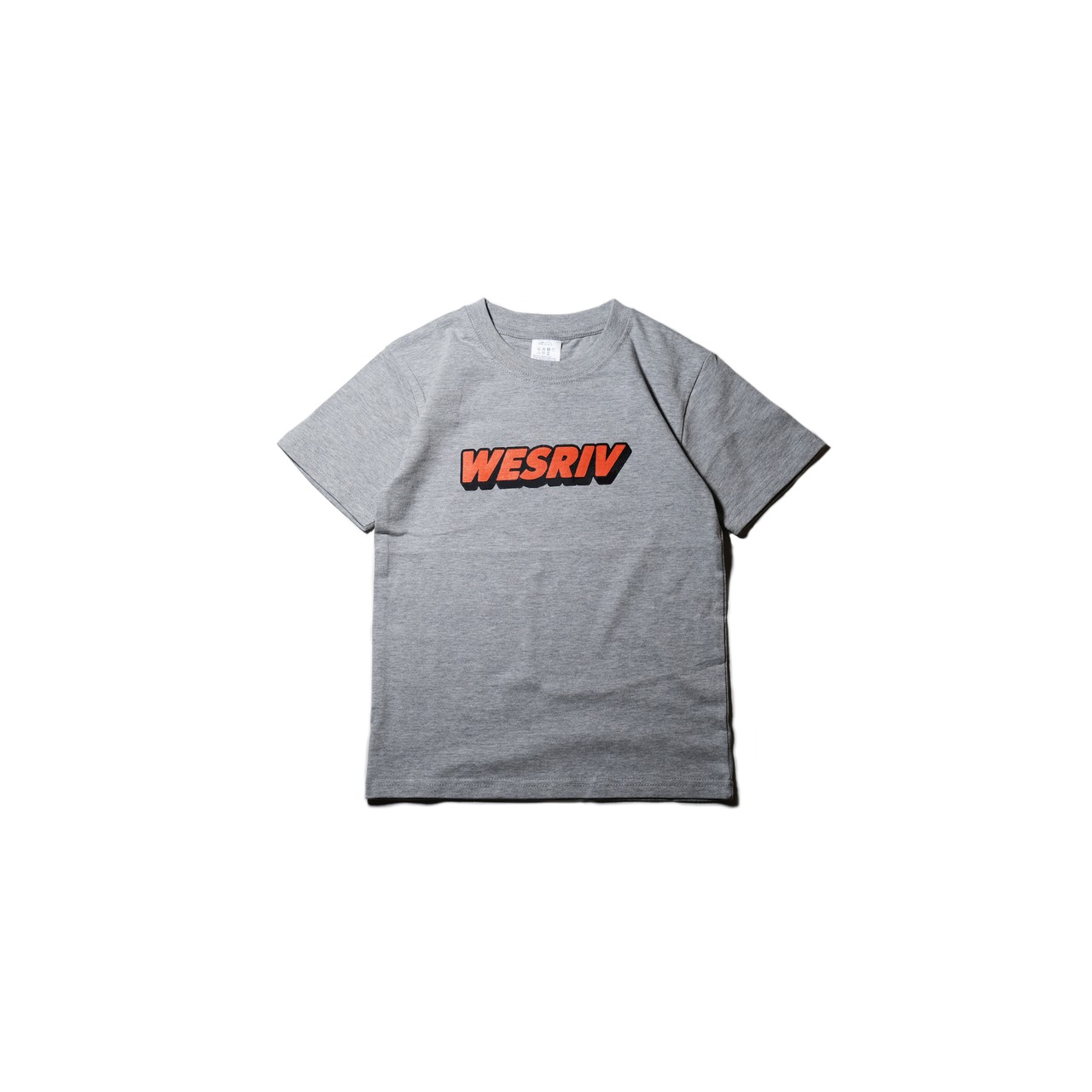 WESRIV CITY LOGO TEE / HEATHER GRAY — KIDS