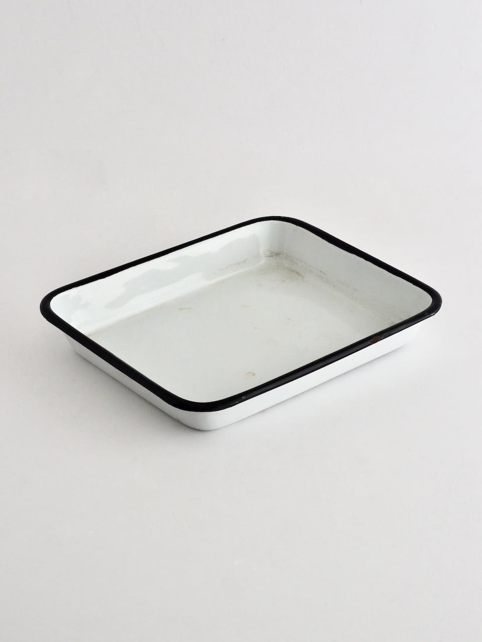 SALE】ヴィンテージ ホーロー トレイ / Vintage Enamel Tray