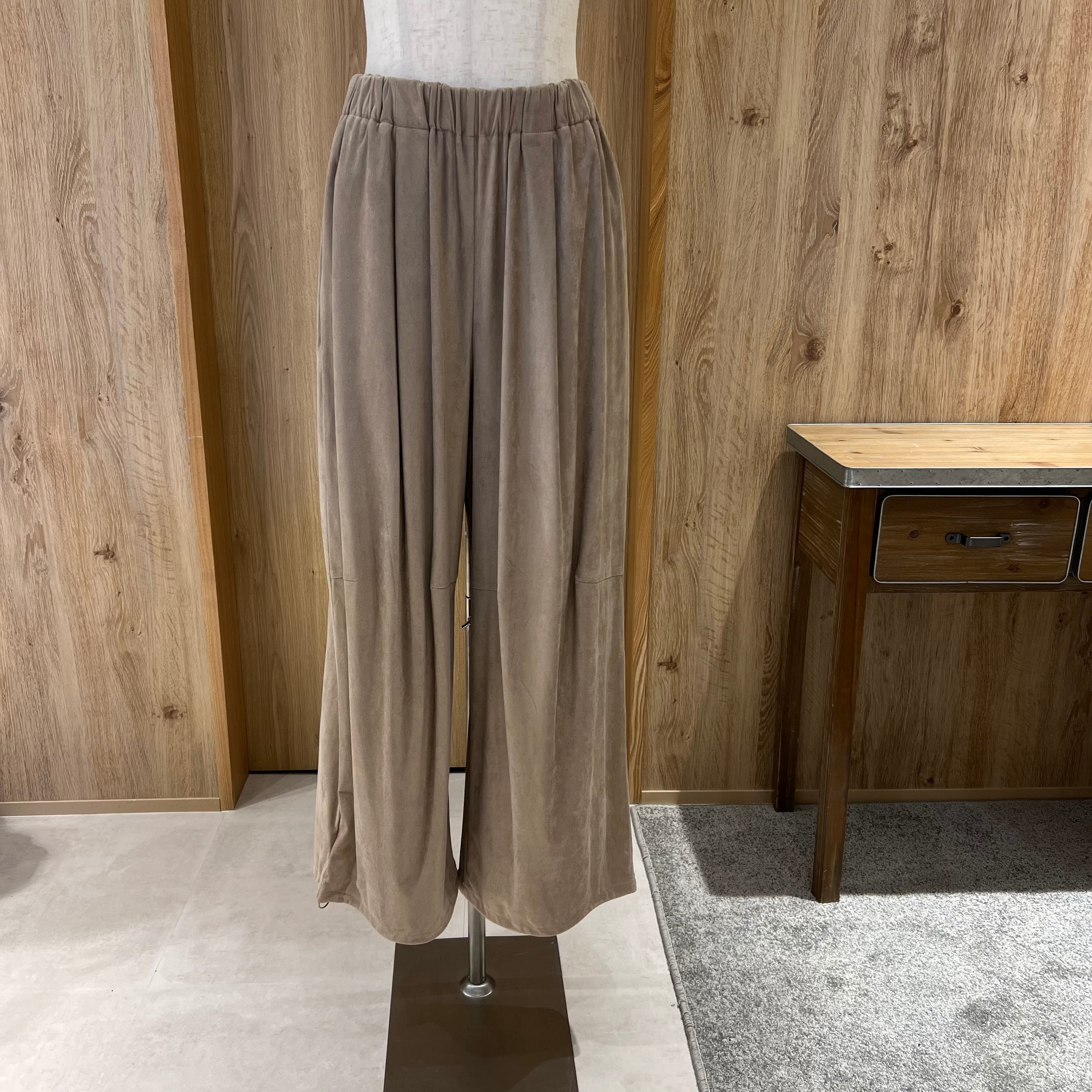 Eimme Law 【2026AW】Wフェイスリアルスエードタッチパンツ(N