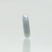【11.5号】 レアカラー！ lavende 翡翠くり抜き甲丸リング A貨翡翠 jd_rg2490