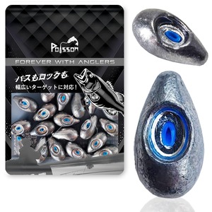 【新着特価】Poisson（ポアソン） 鉛 ティアドロップ型 フリーリグ フリリグシンカー 9バリエーション 34g 27g 23g 19.5g 13g 9.5g 6.5g 4.7g 3.3g 重り
