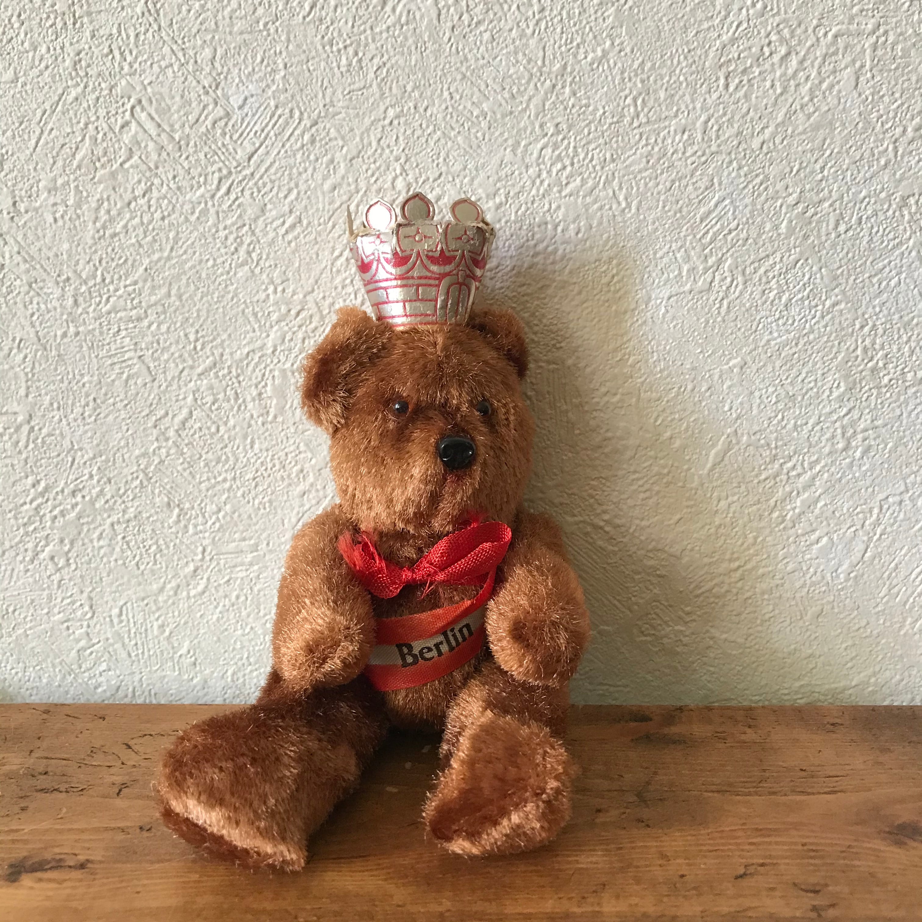 ベルリンベア　ブロンズ　フィギュア　置物　オブジェ　くま　ドイツ　ヴィンテージ ベルリンベア 茶くま | tsuitachi craft&brocante