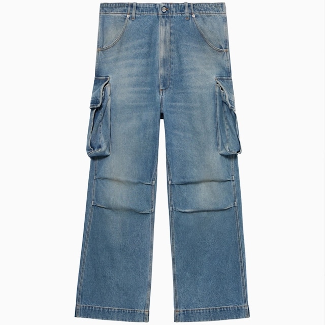 【1989】DENIM CARGO JEANS（BLUE）