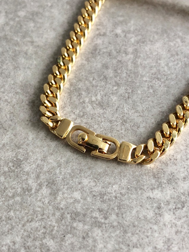 Christian Dior クリスチャン ディオール ブレスレット ゴールド CDプレート vintage ヴィンテージ オールド pmj4s6