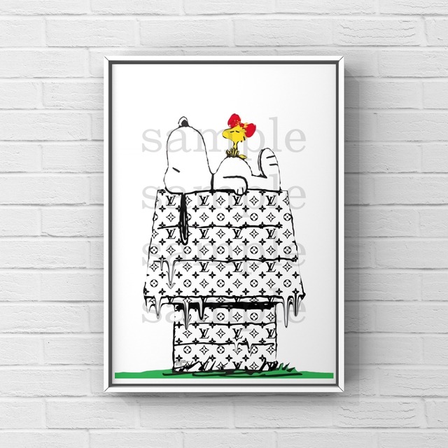 843 ルイヴィトン スヌーピー アートポスター Sena S Artgallery オマージュ アートポスター 843 ルイヴィトン スヌーピー アートポスター Sena S Artgallery オマージュ アートポスター