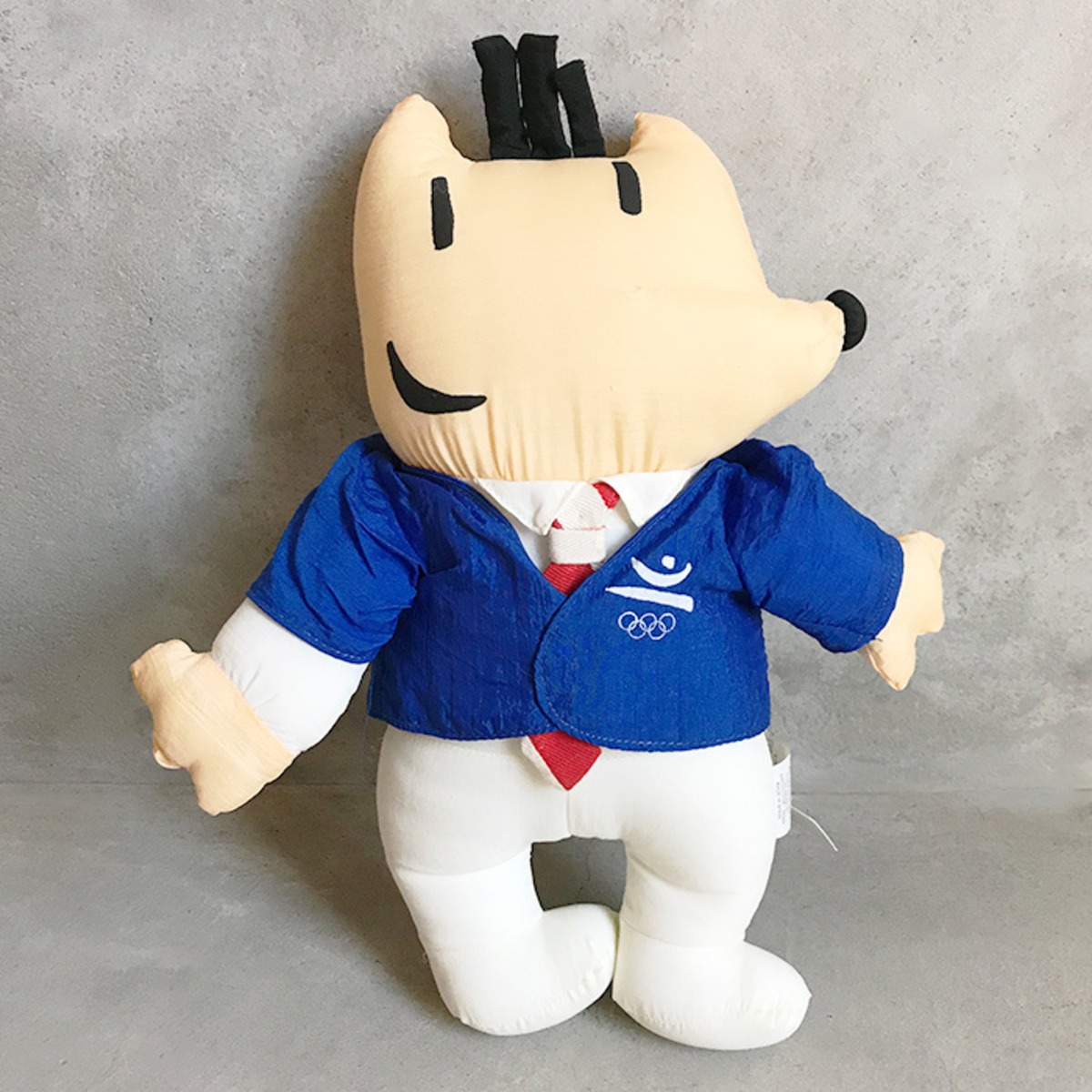 1992バルセロナオリンピック公式キャラクター コビー cobi ぬいぐるみ 