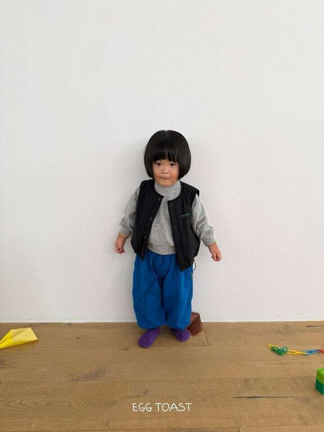 【取寄】EGG TOAST ｜ミシュランベスト｜秋服｜韓国子供服｜26/AT