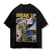 VINTAGE ストリート BREAK UP Tシャツ T993