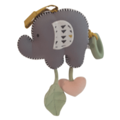 Elephant Vibrater Toy withNatural Rubber Teether_97004