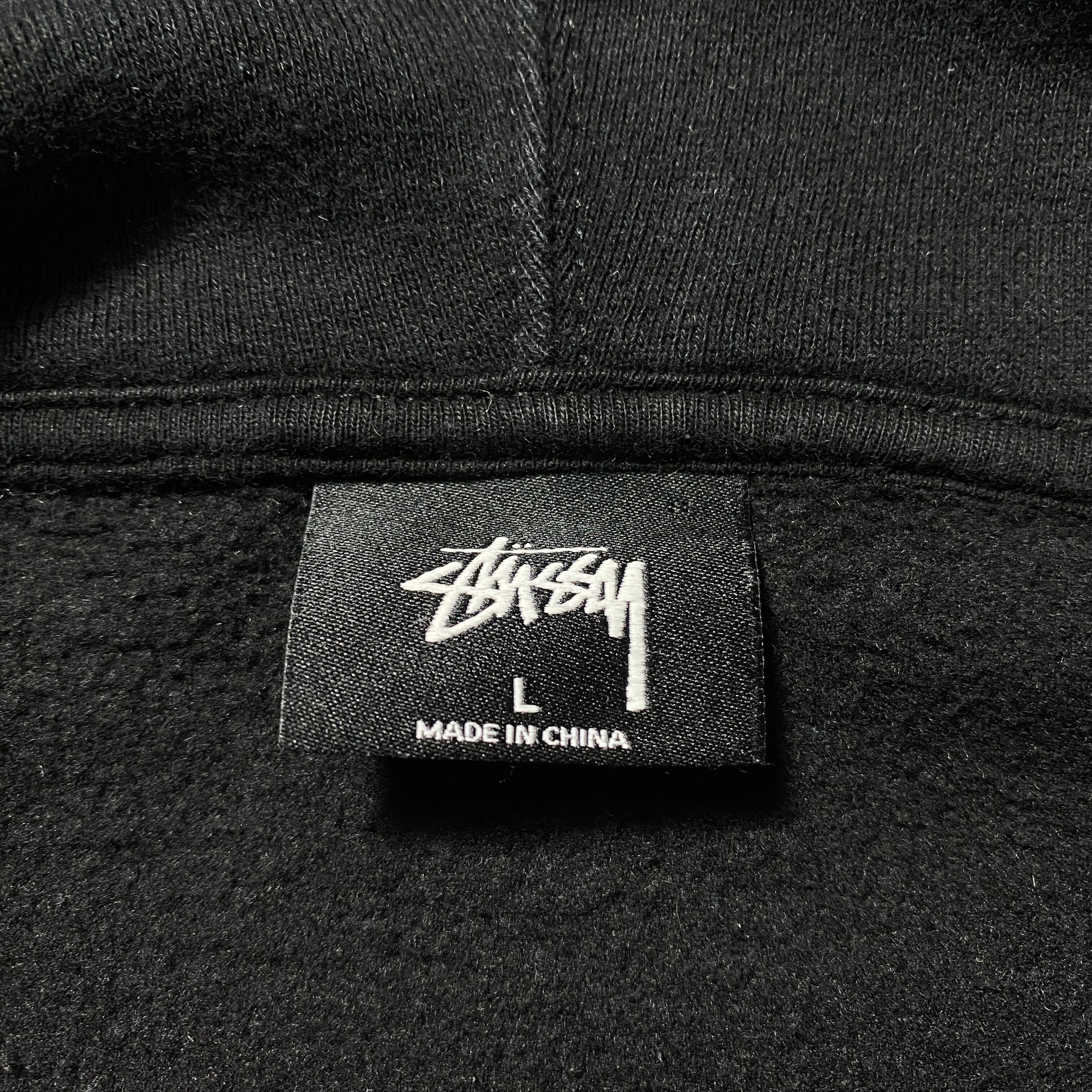 stussy ステューシー ショーンフォント バックプリント ブラック黒