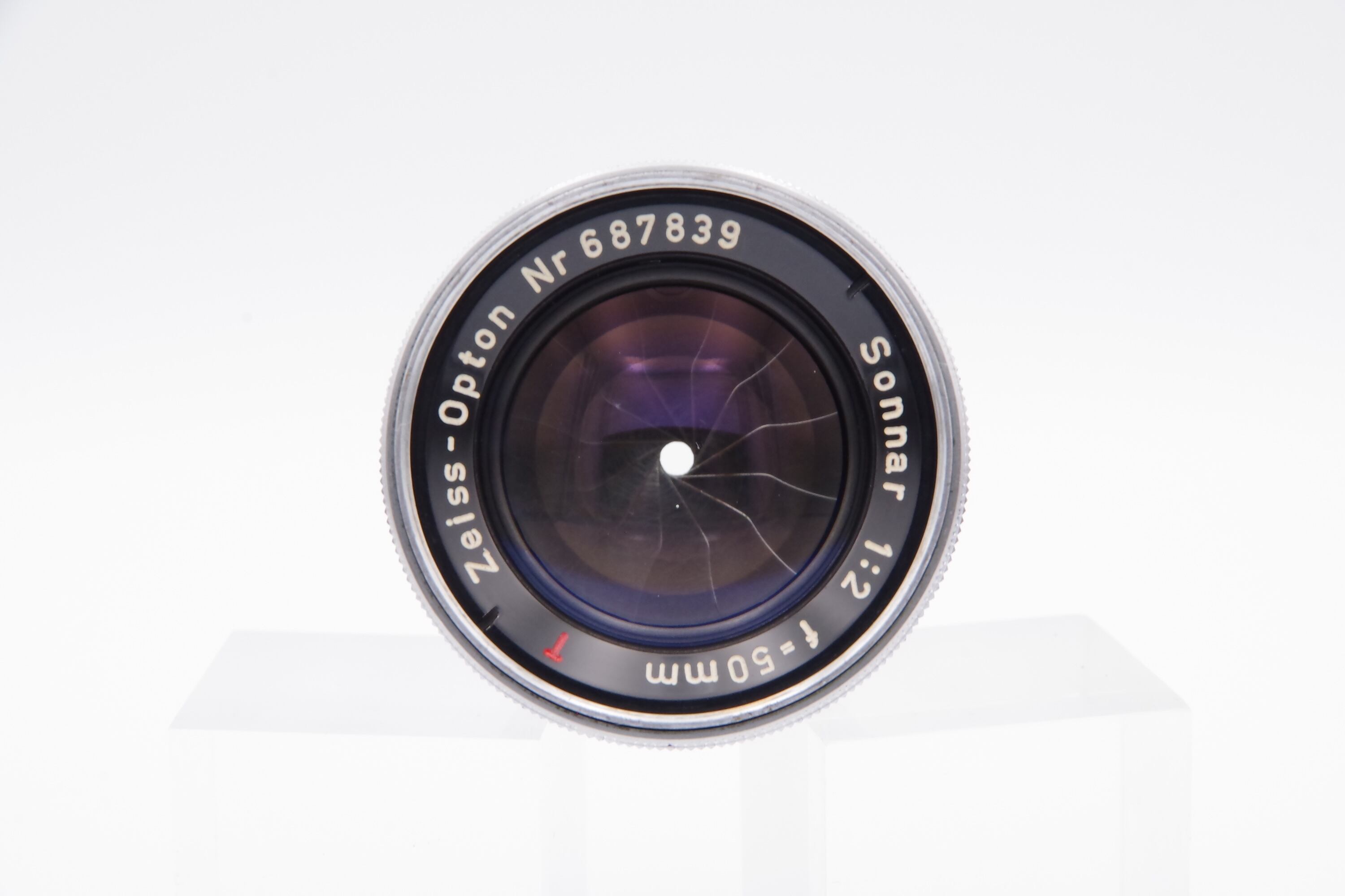 Zeiss-Opton Sonnar 5cm F2 旧コンタックスマウント Zeiss Ikon