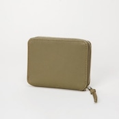 E R A. BUBBLE CALF ROUND PALM WALLET  L002