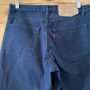 【LEVI'S】501 USA製 90年代 W31 L34 ブラックジーンズ アメリカ古着