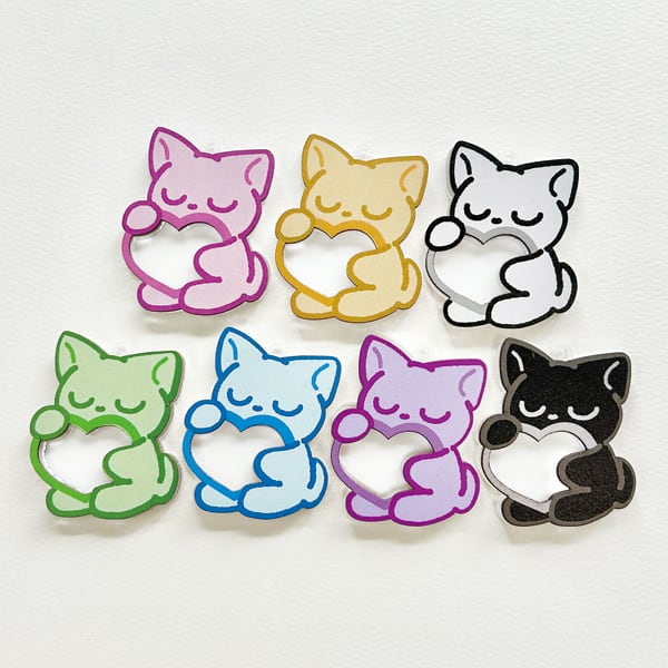 彩(*´꒳`*) シャカシャカキーホルダー シャカシャカアクリルキーホルダー✨ #ハンドメイド #アクキー