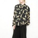 USA VINTAGE ERICA BROOKE COLLECTION CHEETAH PRINT DESIGN SHEER SHIRT/アメリカ古着チータープリントデザインシアーシャツ