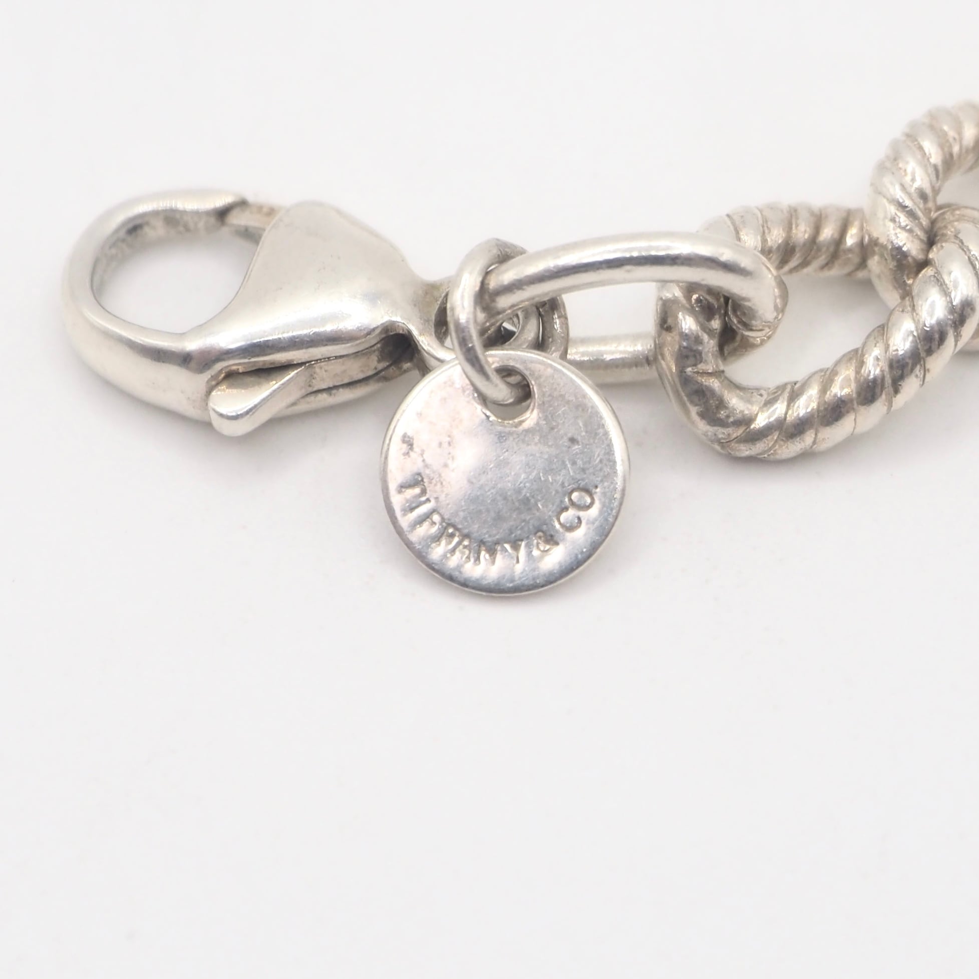 Tiffany&Co. ツイストチェーン ブレスレット シルバー925 ティファニー