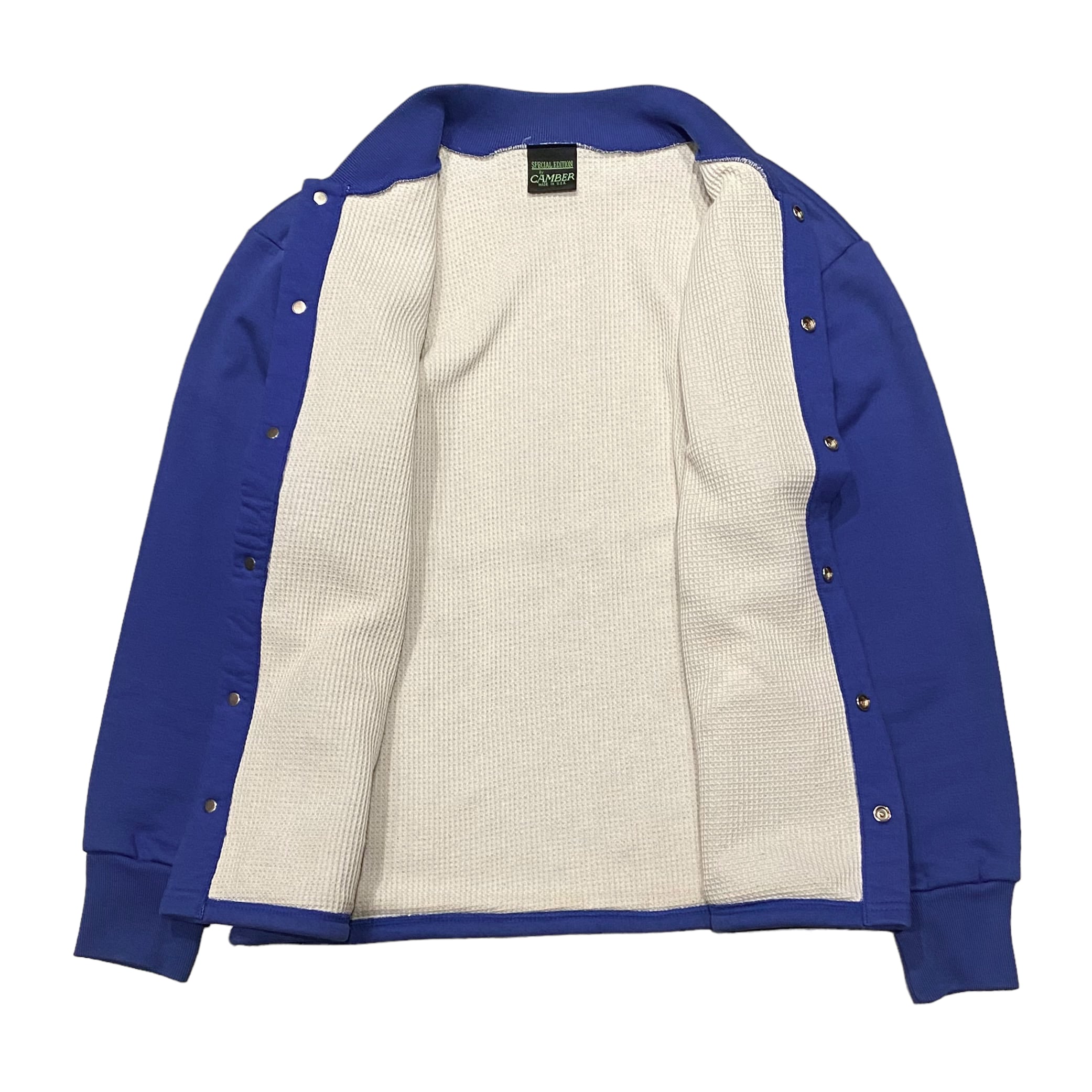 90-00's USA製 Camber Thermal Lining Full Snap Sweat Cardigan 90-00's USA製 Camber Thermal Lining Full Snap Sweat Cardigan