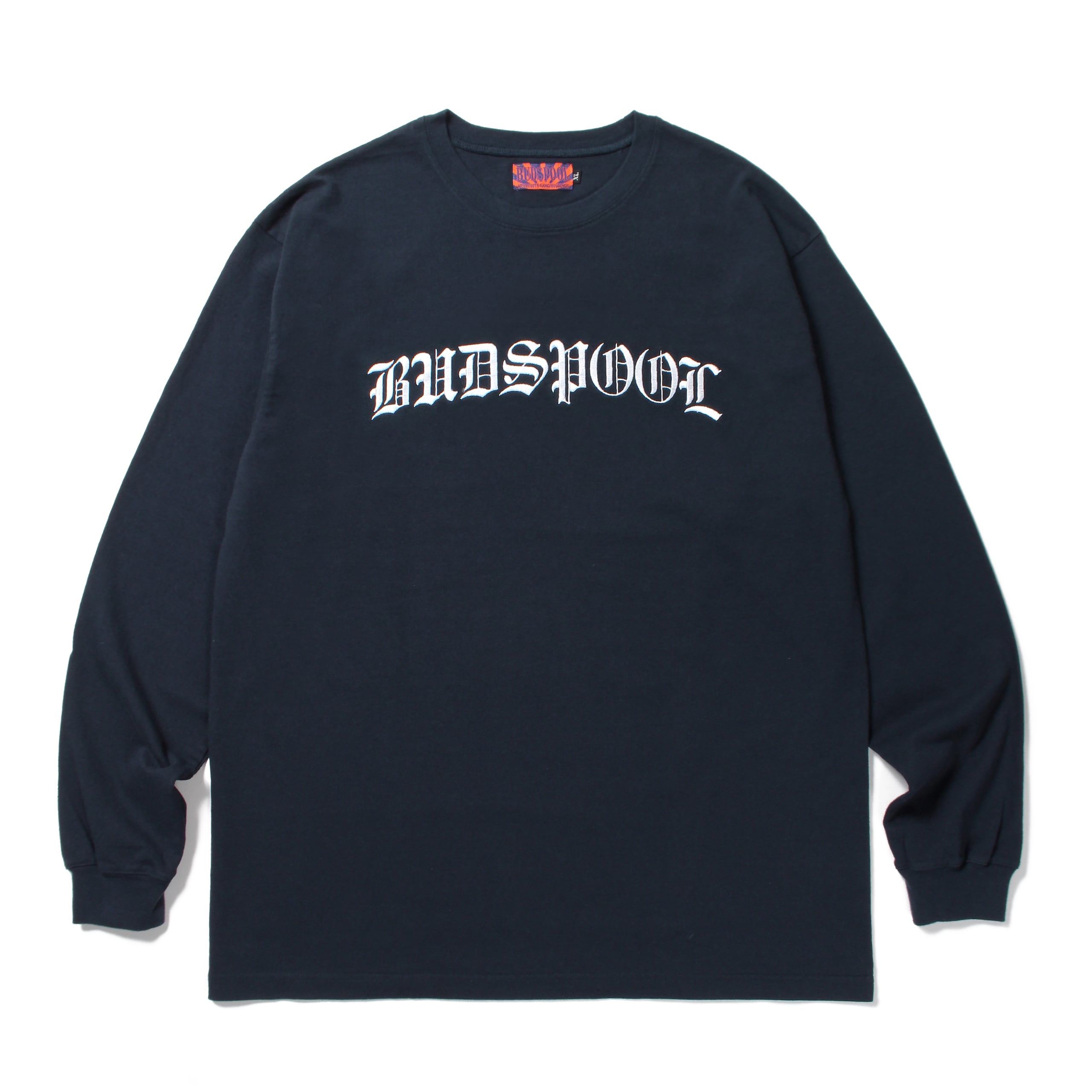 【良品】BUDSPOOL LOGO HOODED SWEAT SHIRT