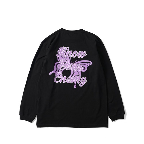 MFC STORE "MFC$" BUTTERFLY MS L/S TEE / BLACK