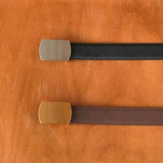 【 anuke 】Reversible Plate Belt