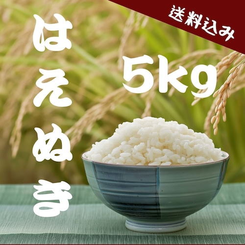 【農家直送】山形県産 はえぬき 5kg|23歳若手農家が育てたお米|送料・税込み