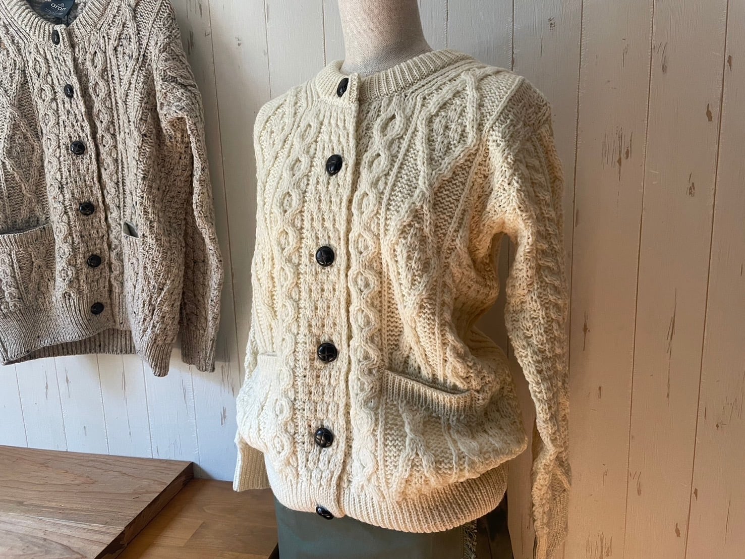 ARAN WOOLEN MILLS カーディガン | PADDY'S