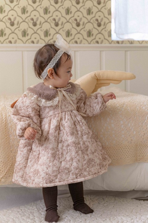 Oren 5th［取寄］baby briell padding onepiece 25winter