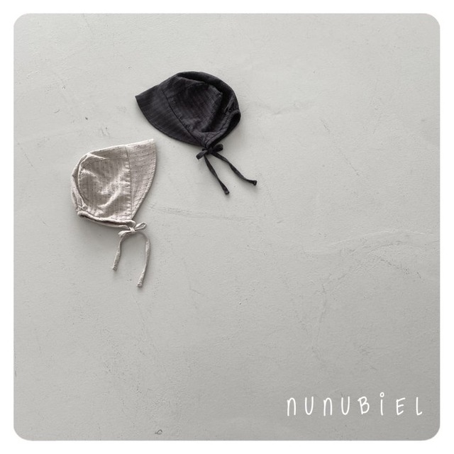 【取寄】nunubiel｜spotted bonnet｜ドットボンネット｜FREE｜baby｜26 spring