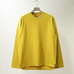 CURLY&Co./PLATING STITCH COTTON JERSEY TEE