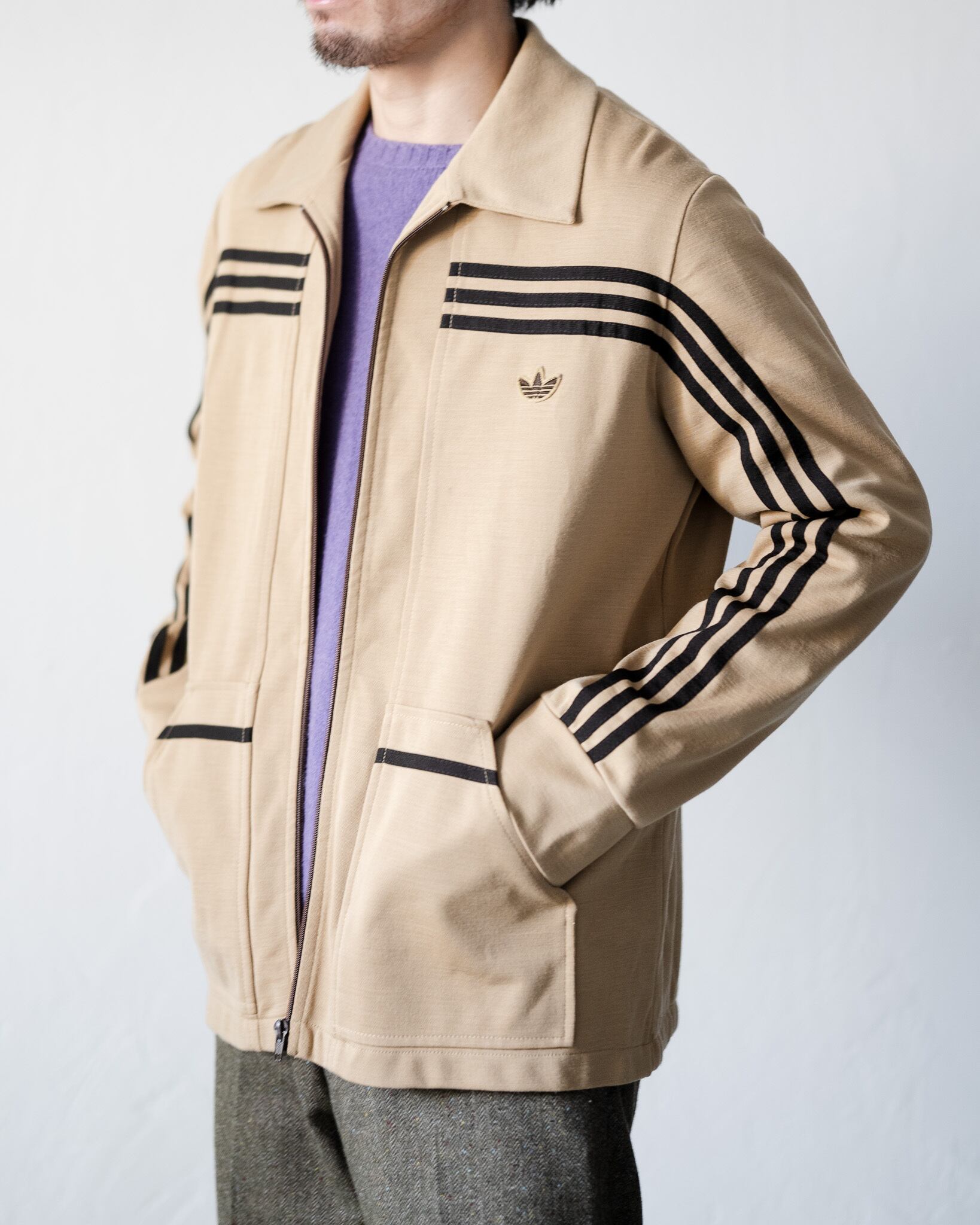 トップス 70-80s Vintage adidas Knit Jacket 70-80s Vintage adidas Knit Jacket CLUB (Made in