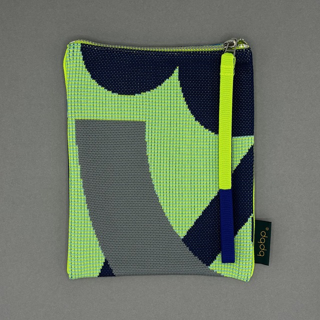 【MASARU SUZUKI】鈴木マサル PIPING HAND STRAP KNIT BAG PAPER LEAF パイピング ハンドストラップ ニットバッグ -ペーパーリーフ-